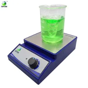 TOPTION 3000ml المغناطيسي مُخلّق خلاط مختبر الفيزياء تجارب مختبر المواد الكيميائية المغناطيسية خلاط 3000rpm مع شريط Stirrer