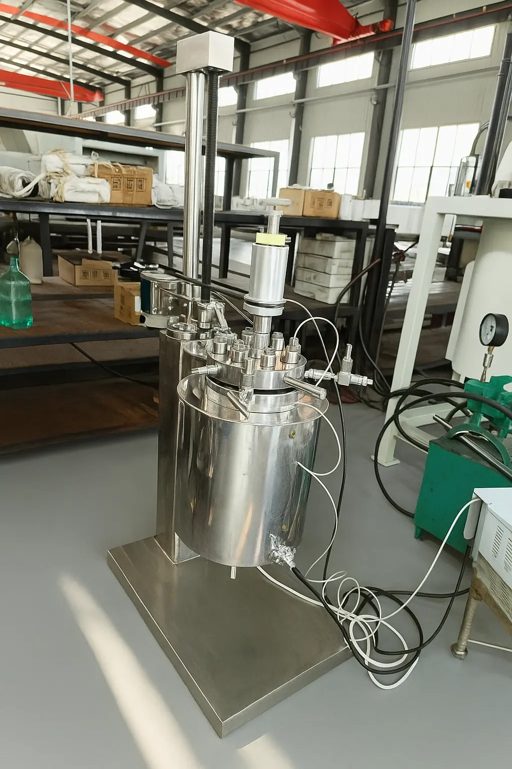 تسليم مفاعل الضغط العالي 2 لتر|توبتيون